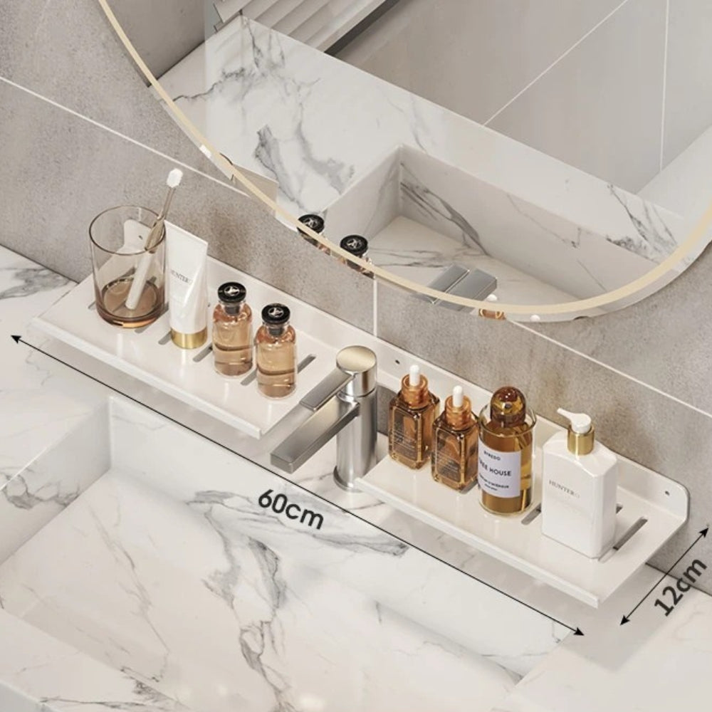 Étagère Murale Salle de Bain pour Lavabo - Murivo