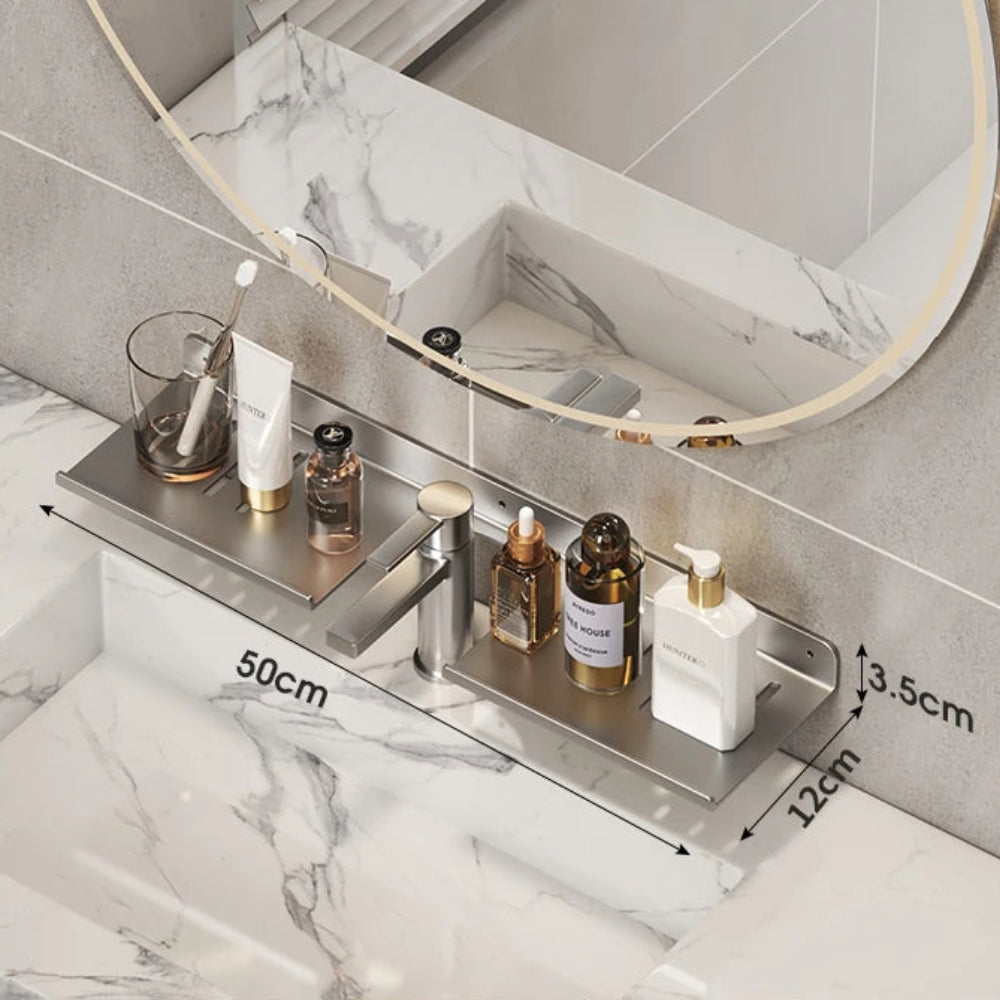 Étagère Murale Salle de Bain pour Lavabo - Murivo