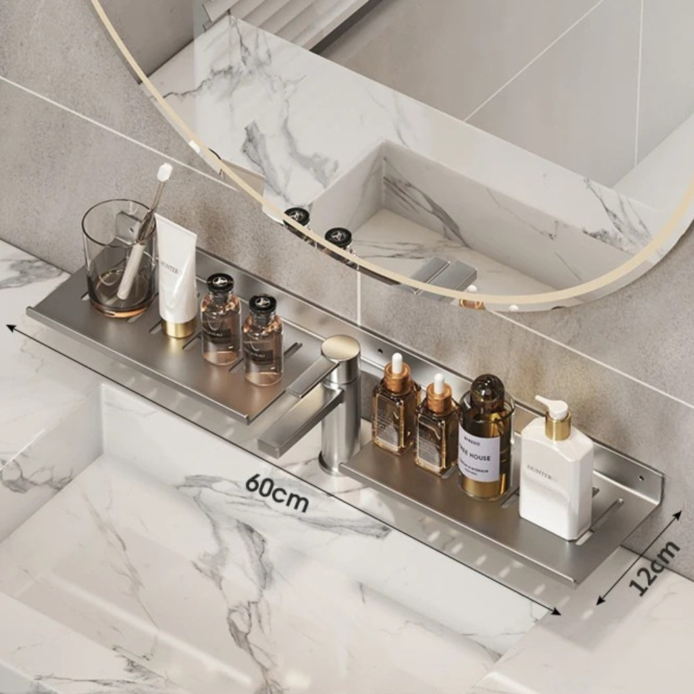 Étagère Murale Salle de Bain pour Lavabo - Murivo