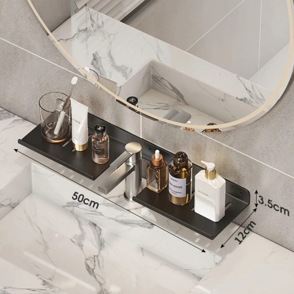 Étagère Murale Salle de Bain pour Lavabo - Murivo