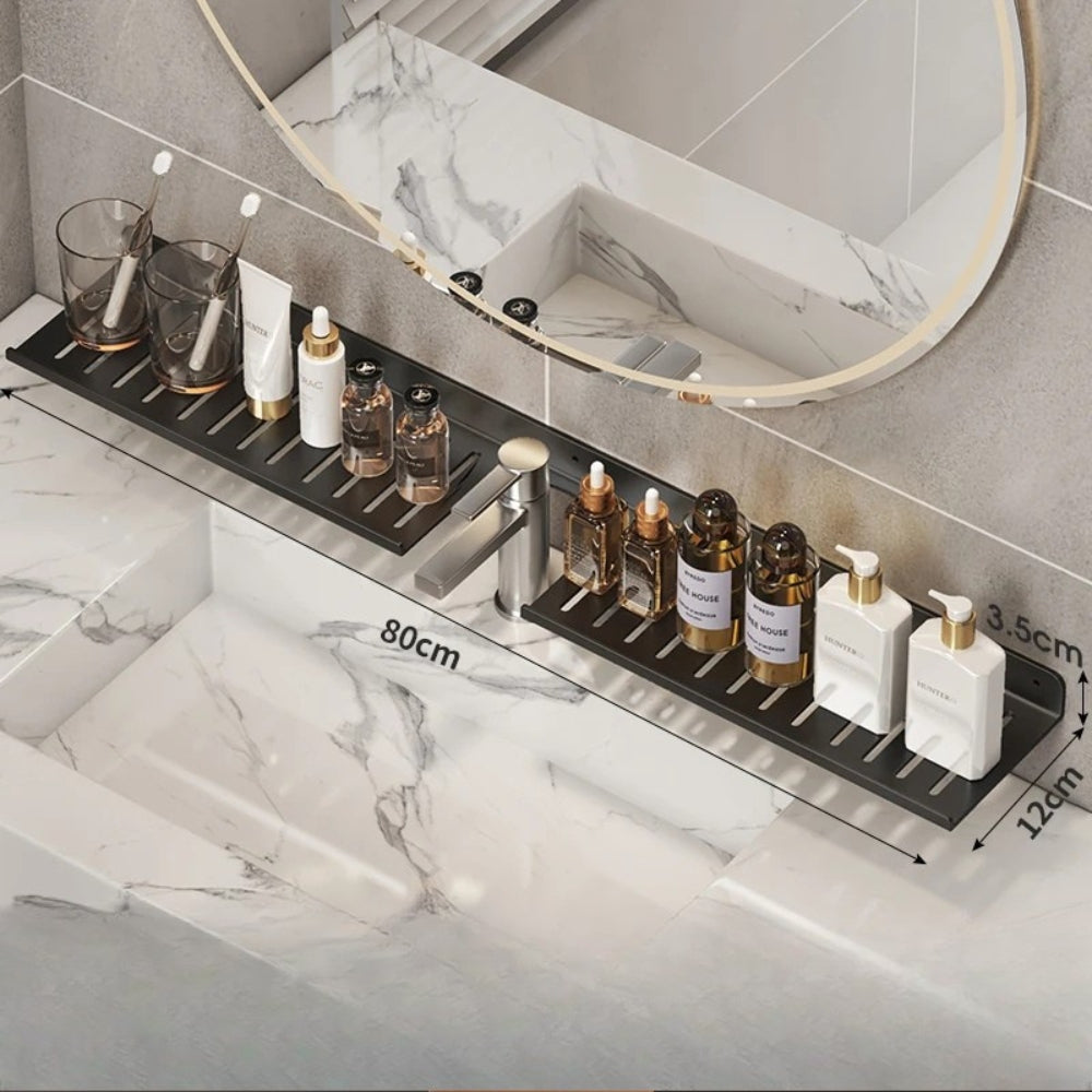 Étagère Murale Salle de Bain pour Lavabo - Murivo