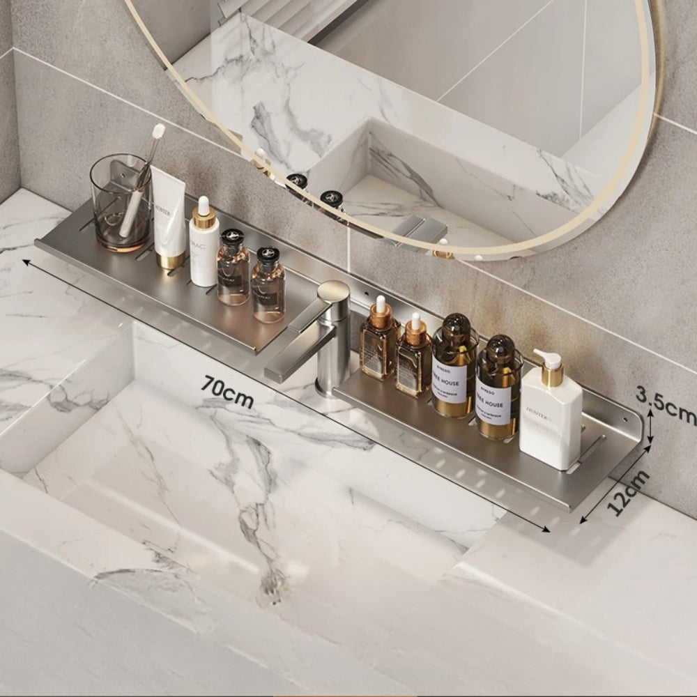 Étagère Murale Salle de Bain pour Lavabo - Murivo