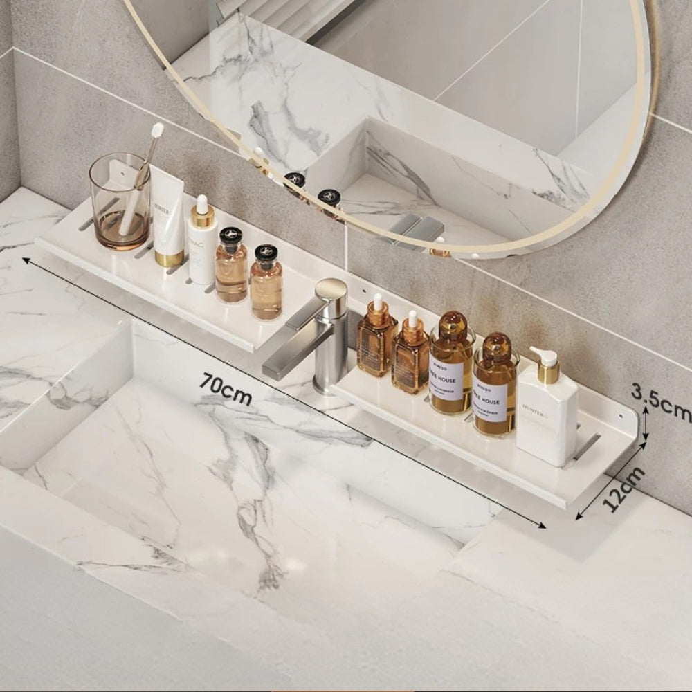 Étagère Murale Salle de Bain pour Lavabo - Murivo