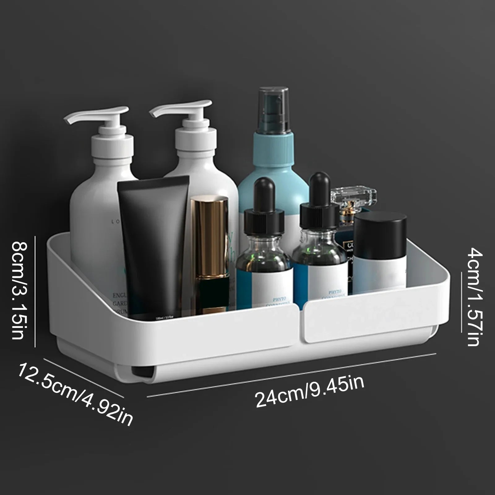 Étagère Murale Salle de Bain - Litap