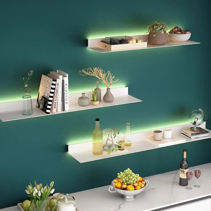 Étagère Murale Métal - Led