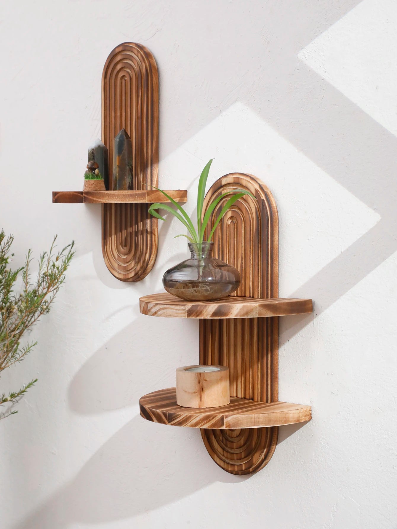 Étagère Murale Bois Design - Panella