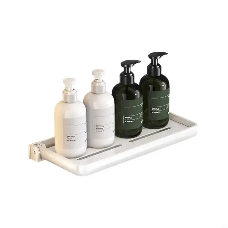 Étagère Murale Salle de Bain Pliable - Shelvia