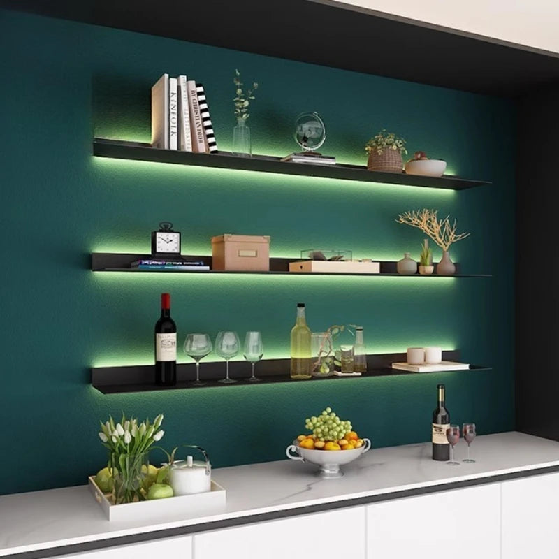 Étagère Murale Métal - Led